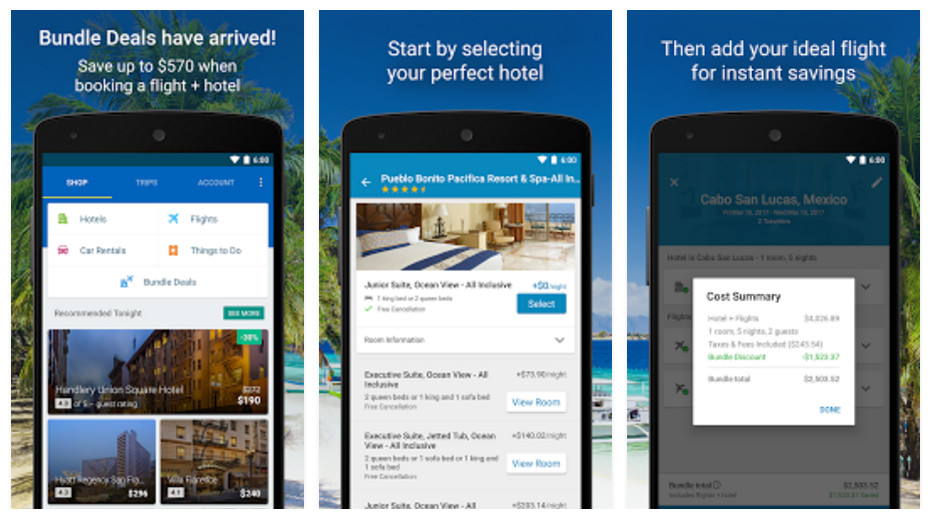 Expedia Hotels, Flights & Cars จองง่ายทั้งโรงแรม และเที่ยวบิน จบในแอพฯ เดียว