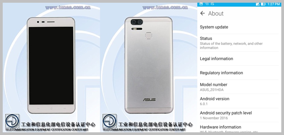 มาแน่! FCC ขึ้นรับรอง Asus ZenFone 3 Zoom สมาร์ทโฟนกล้องคู่ คาดเปิดตัวต้นปีหน้า