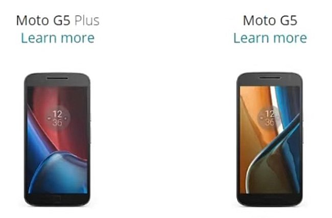 รุ่นสร้างชื่อ Moto G5 / G5 Plus มาอีกคู่ลุ้นเตรียมเปิดตัวลุยในเดือนมีนาคม