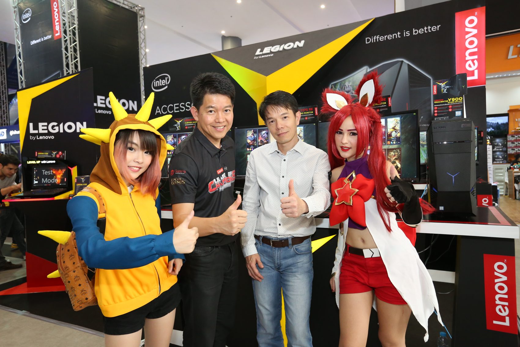 เลอโนโว ผนึกกำลัง อินเทล บุกตลาด E-sports เต็มตัว พร้อมสนับสนุนกิจกรรม “League of Champions 2017”