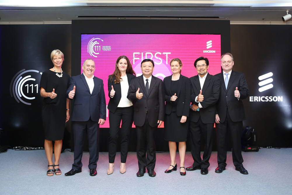 อีริคสัน ฉลองครบรอบ 111 ปี โชว์นวัตกรรม 5G ครั้งแรกในไทย คาดใช้จริงปี 2020