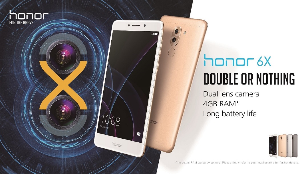 “Honor 6X” สมาร์ทโฟนรุ่นใหม่เพื่อชาวมิลเลนเนียล สะกดทุกสายตาที่งาน CES 2017