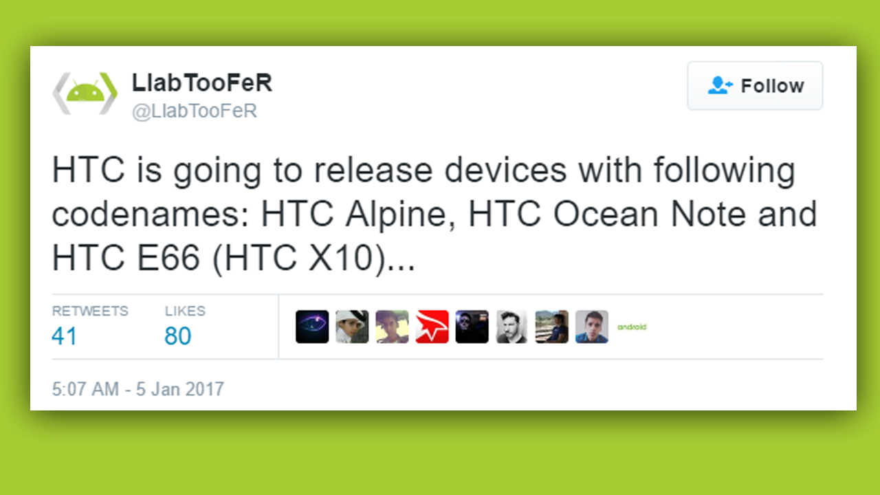 นักพัฒนา เผย โค้ดเนมสมาร์โฟน 3 รุ่นใหม่ของ HTC คอนเฟิร์ม Q1 เจอกันแน่