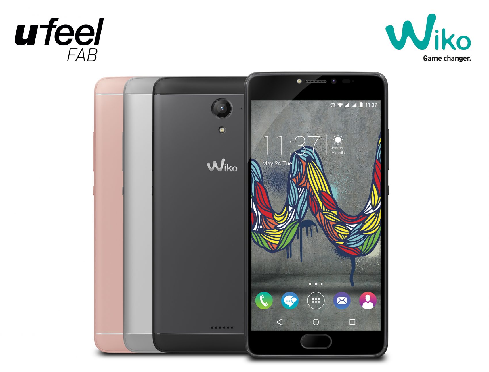 Wiko U FEEL FAB จอใหญ่ แบตฯจุ ใช้งานได้นานกว่า