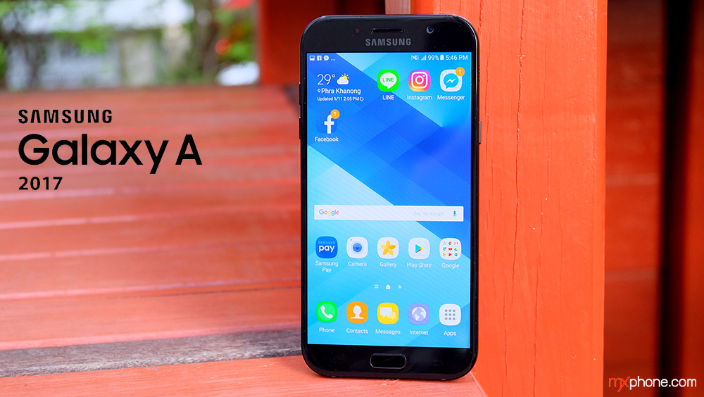 [Review] Samsung Galaxy A 2017 อัพเกรด A Series กันน้ำกันฝุ่น ฟีเจอร์เลิศ บอดี้ Metal & Glass