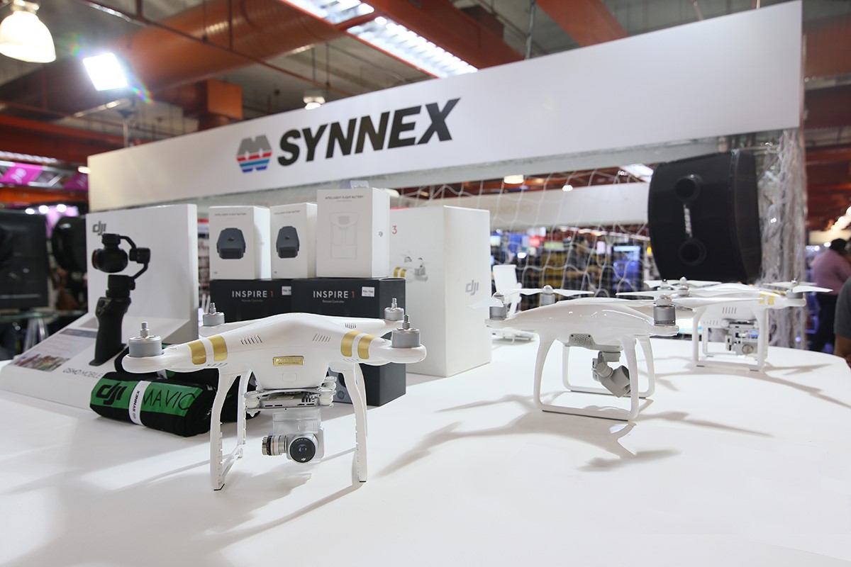 ซินเน็คฯ เปิดตัว “โดรน” ไลน์สินค้าใหม่สุดฮิตจาก DJI ในงาน Thailand Mobile Expo 2017
