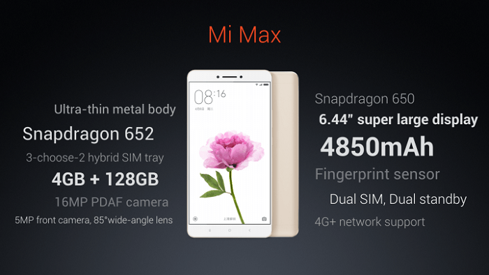 เผยทายาท Xiaomi Mi Max เปิดตัว พ.ค. ใช้ชิป SD660 อัด RAM 6GB
