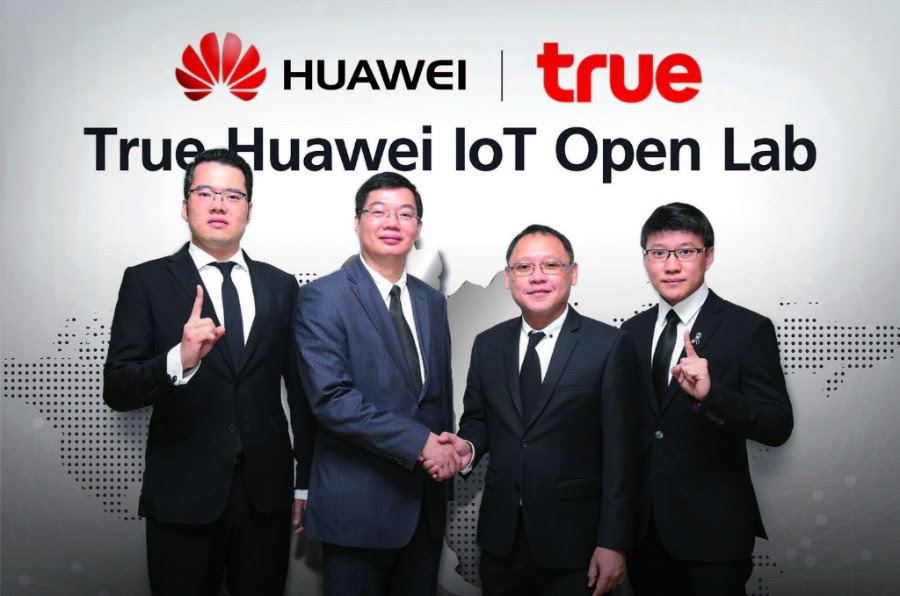 ทรู ร่วมมือ หัวเว่ย สร้างศูนย์ปฏิบัติการและพัฒนาเทคโนโลยี IoT “True-Huawei IoT Open Lab” แห่งแรกในประเทศไทย