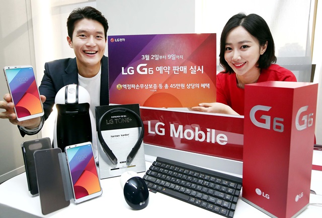 LG G6 กระแสแรง! ทำยอดพรีออเดอร์ในเกาหลี 4 วันทะลุ 40,000 เครื่องแล้ว