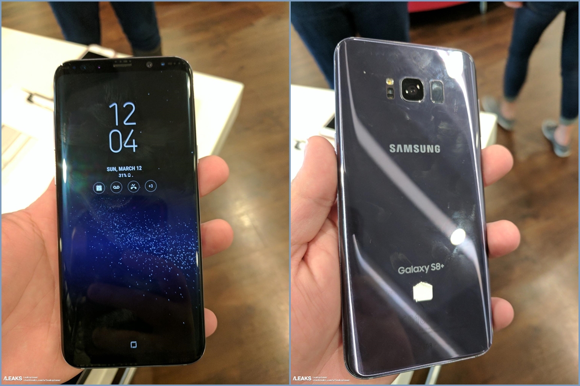 ภาพเครื่องจริง Samsung Galaxy S8+ (สี Orchid Grey) พ่วงคลิปโชว์ระบบ Bixby