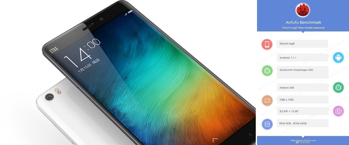 หลุดราคา Xiaomi Mi 6 / Mi 6 Plus สตาร์ทที่หมื่นต้นๆ พร้อมผลทดสอบ AnTuTu
