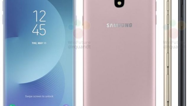 หลุดภาพเรนเดอร์ Samsung Galaxy J7 (2017) เผยดีไซน์ลายเสาสัญญานใหม่
