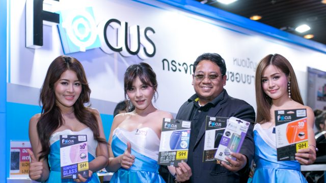 ฟิล์มและกระจกกันรอยโฟกัส ร่วมงาน Thailand Mobile Expo 2017