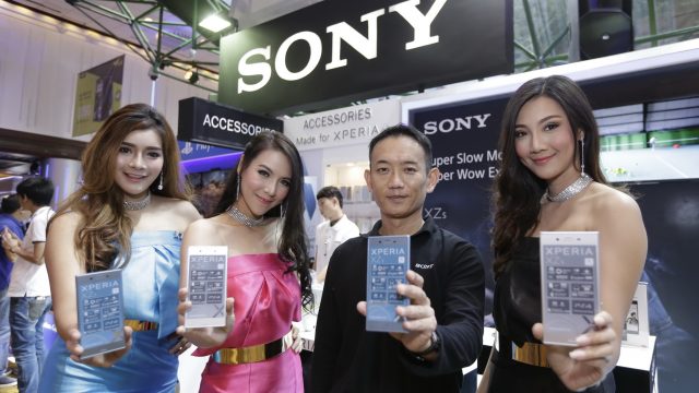 โซนี่ ยกขบวนสมาร์ทโฟนและแกดเจ็ตสุดไฮเทค จัดโปรโมชั่นในงาน Thailand Mobile Expo 2017
