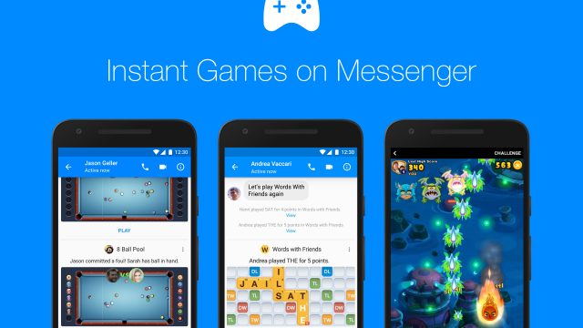 Messenger เปิดให้บริการเกมส์แก่ผู้ใช้งานทั่วโลก