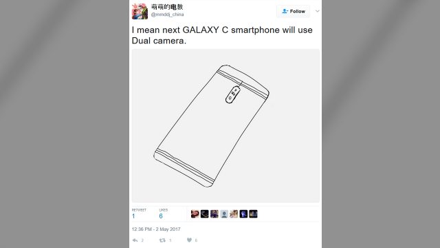 ลือ!! Galaxy C รุ่นใหม่อาจจะเป็นรุ่นแรกของ Samsung ที่มีกล้องคู่