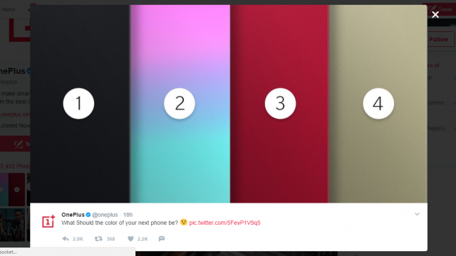 ทีเซอร์ใหม่เผย OnePlus 5 ว่าที่เรือธงกล้องคู่ อาจเปิดตัวพร้อมกัน 4 สี