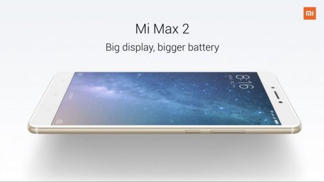 Xiaomi เปิดตัวสมาร์ทโฟนยักษ์ใหญ่ Mi Max 2 จัดให้เต็มทั้งจอและแบตเตอรี่ชนิดหายห่วง