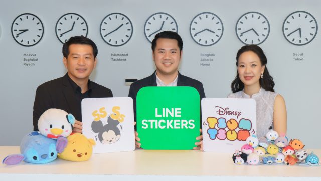 ครั้งแรก LINE จับมือ Disney สร้างสติ๊กเกอร์ภาษาไทย