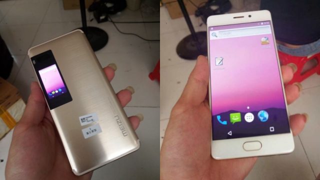เผยรูปเครื่องจริง Meizu Pro7 มีจอสีหน้า-หลัง การันตีกล้องคู่