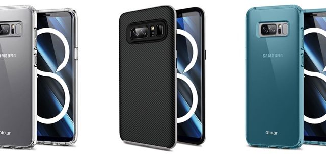 เปิดดีไซน์ Samsung Galaxy Note8 จากผู้ผลิตเคส Olixar