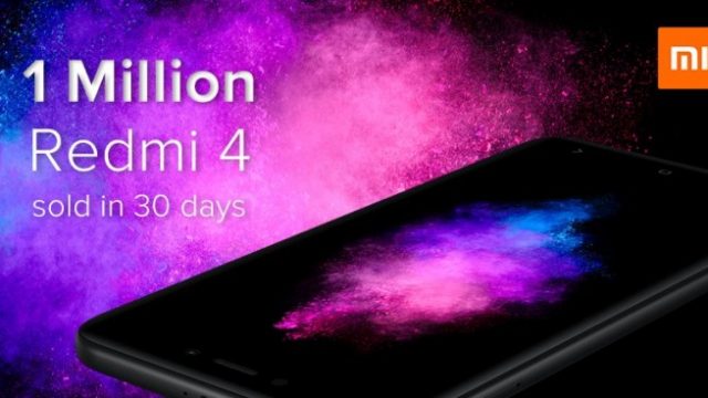 แนวโน้มดี Xiaomi Redmi 4 โกยยอดขายเครื่องในตลาดอินเดีย 1 เดือน 1 ล้านเครื่อง