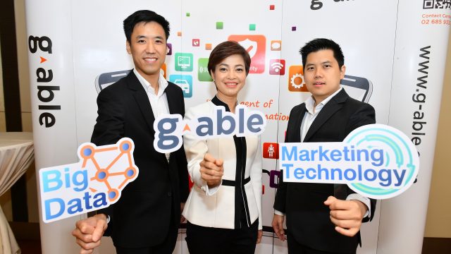 G-ABLE ต่อยอด Big Data เปิดตัวโซลูชั่น Marketing Technology หัวใจการตลาดยุคดิจิทัล