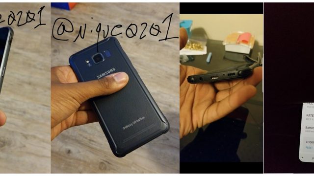 ภาพเครื่องจริง Samsung Galaxy S8 Active ไร้จอโค้ง อัดแบตฯให้ถึง 4,000mAh