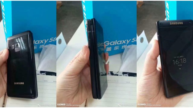 โชว์เครื่องจริง Samsung W2018 ว่าที่สมาร์ทโฟนฝาพับรุ่นใหม่ ใช้จอ Always-On Display