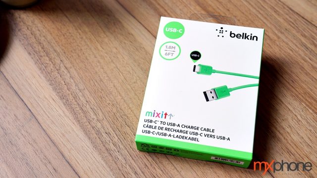 แกะกล่อง belkin MIXIT↑ สาย USB-C สีเขียวจี๊ด มั่นใจคุณภาพด้วยแบรนด์ชั้นนำของโลก