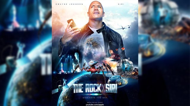 มันก็จะล่ำๆ ลุยๆ หน่อย Apple ดึง The Rock ถ่ายภาพยนต์กับ Siri