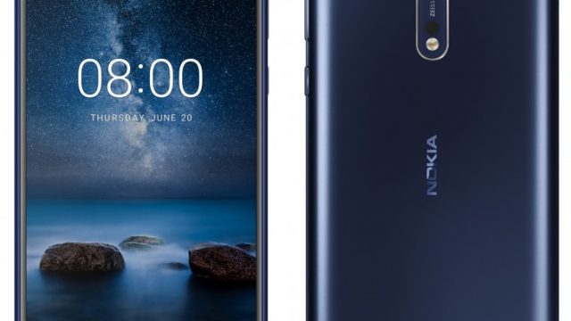 เผยภาพ Nokia 8 ว่าที่เรือธง กล้องคู่เลนส์ ZEISS ชิป SD835 ให้ RAM สูงสุด 6GB