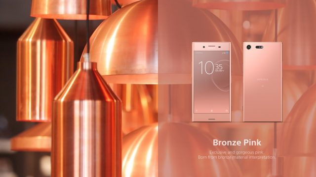 โซนี่ร่วมต้อนรับวันแม่ด้วย XperiaTM XZ Premium Bronze Pink ล้ำสไตล์ด้วยสีชมพูสุดหวานไม่ซ้ำใคร