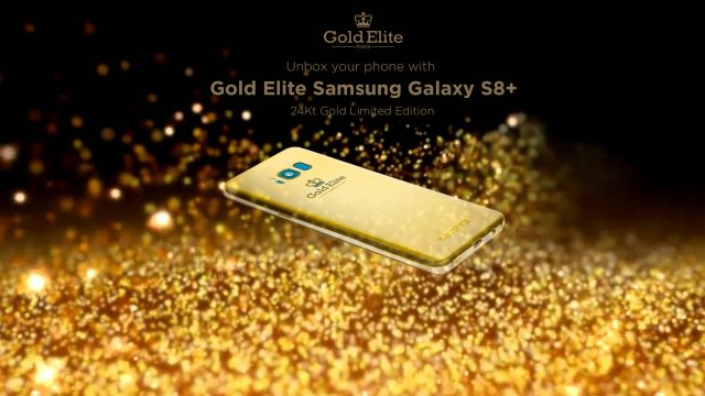 “โกลด์ อีลิท ปารีส” จับมือ “ซัมซุง” แปลงโฉม Samsung Galaxy S8+ เป็นสมาร์ทโฟนทองคำ