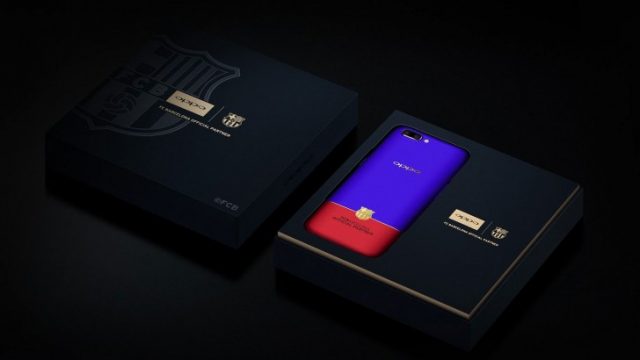 OPPO เผยโฉม R11 FC Barcelona Edition เปิดรับพรีออเดอร์แล้วในจีน