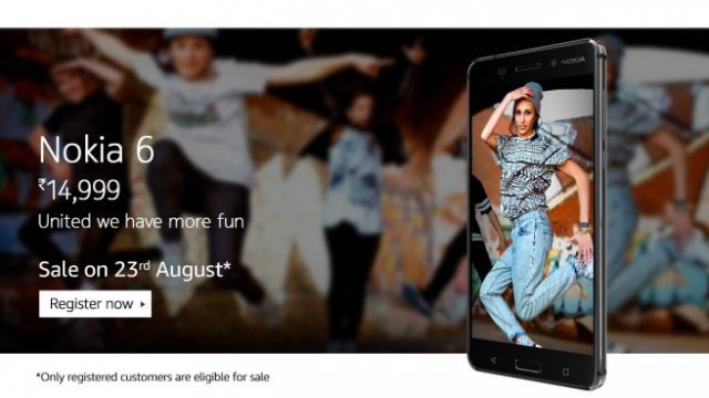 Nokia 6 กระแสดี! ทำยอดลงทะเบียนบน Amazon อินเดียแตะหลักล้านแล้ว
