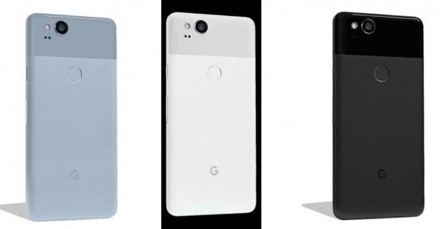 หลุดราคา Google Pixel 2 / Pixel 2 XL พร้อมเรนเดอร์ยันตัวเลือกสี