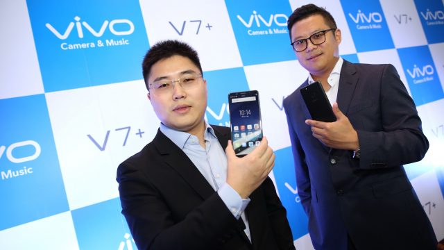 Vivo ตอกย้ำตัวจริงเรื่องเซลฟี่ เปิดตัว V7+ กล้องหน้า 24 ล้านพิกเซล