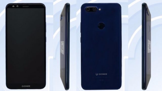TENAA เผยภาพ Gionee S11 ใช้สเปคจอ 6 นิ้ว แสดงผล 18:9