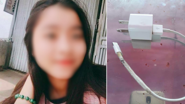 สลด! สาวเวียดนามถูกไฟช็อตดับคาเตียง ต้นเหตุจากสายชาร์จ iPhone เสื่อมสภาพ