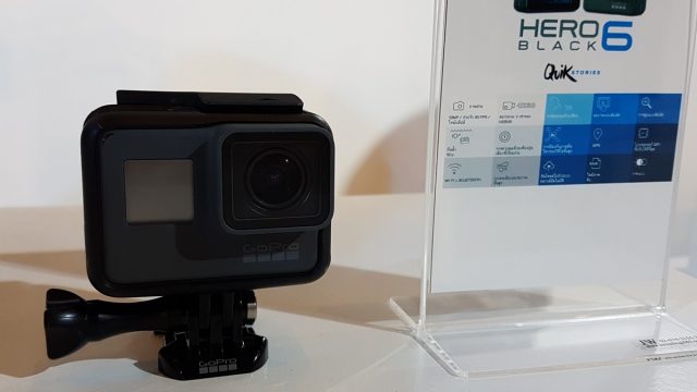 เมนทาแกรม พร้อมวางจำหน่าย GoPro HERO6 Black ราคา 18,500 บาท ส่วน GoPro Fusion อดใจรอช่วงต้นปีหน้า