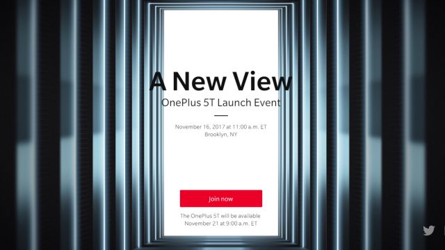 OnePlus 5T เตรียมเปิดตัว 16 พ.ย. พร้อมขายใบเข้างานหักรายได้ให้การกุศล