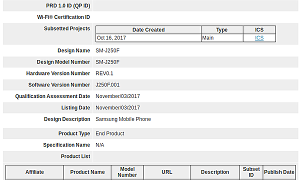 เผย Samsung Galaxy J2 Pro (2017) มาพร้อมแบตเตอรี่ถอดได้ คาดเปิดตัวเร็วๆนี้
