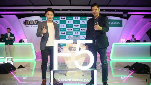 OPPO F5 6 GB เริ่มวางจำหน่ายแล้ว! ท้าพิสูจน์ความแรงในการแข่งขัน RoV Divas Championship