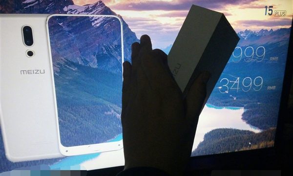 หลุดโฉมหน้า Meizu 15 Plus เรือธงฉลอง 15 ปี จัดจอ Full Screen เต็มขอบ 3 ด้าน