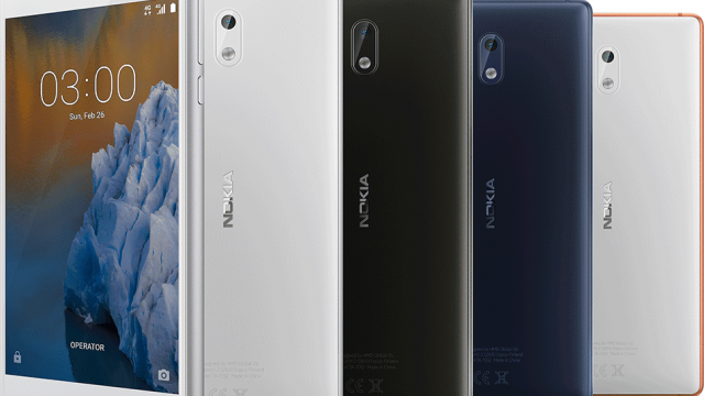 HMD Global คอนเฟิร์ม Nokia 3 จะได้อัพเดต Android 8 Oreo ต่อจากเวอร์ชั่น 7.1.2