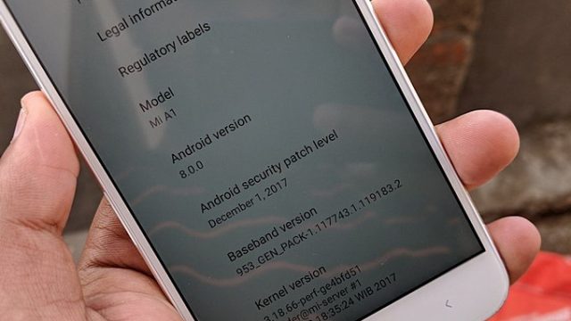 Xiaomi Mi A1 ได้ปลดล็อคระบบ Fast Charge ในอัพเดต Android 8 Oreo