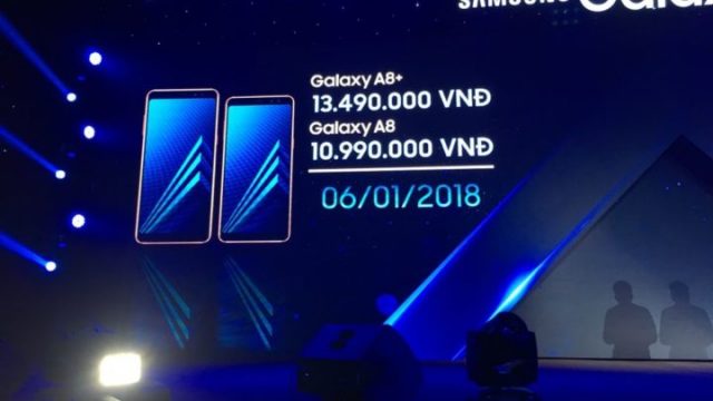 Samsung คอนเฟิร์ม Galaxy A8 (2018) / A8+ (2018) เริ่มขายที่เวียดนาม 6 ม.ค.