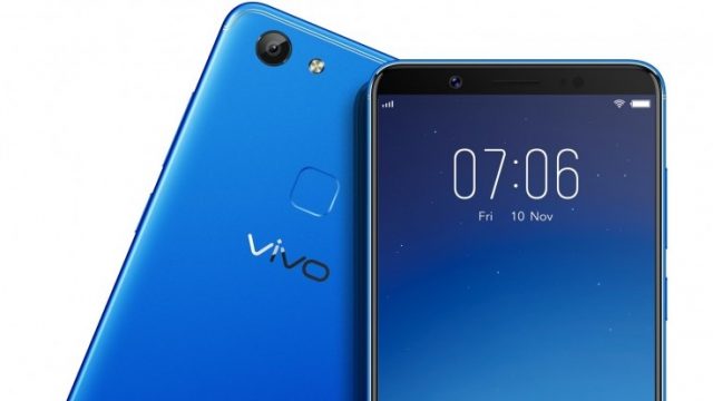 vivo V7 สมาร์ทโฟนสายเซลฟี่ เปิดตัวสีใหม่ สีน้ำเงิน (Energetic Blue)