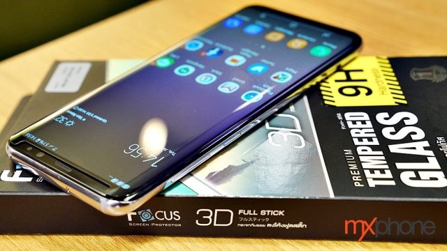 จอโค้งแค่ไหนก็เอาอยู่! Focus 3D Full Stick กระจกกันรอยซิลิโคนเต็มจอเพื่อชาว Samsung Galaxy S8 / S8+